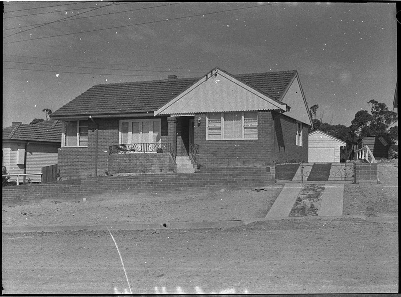 A mid-century house in the Charlestown–Highfields area, 1955